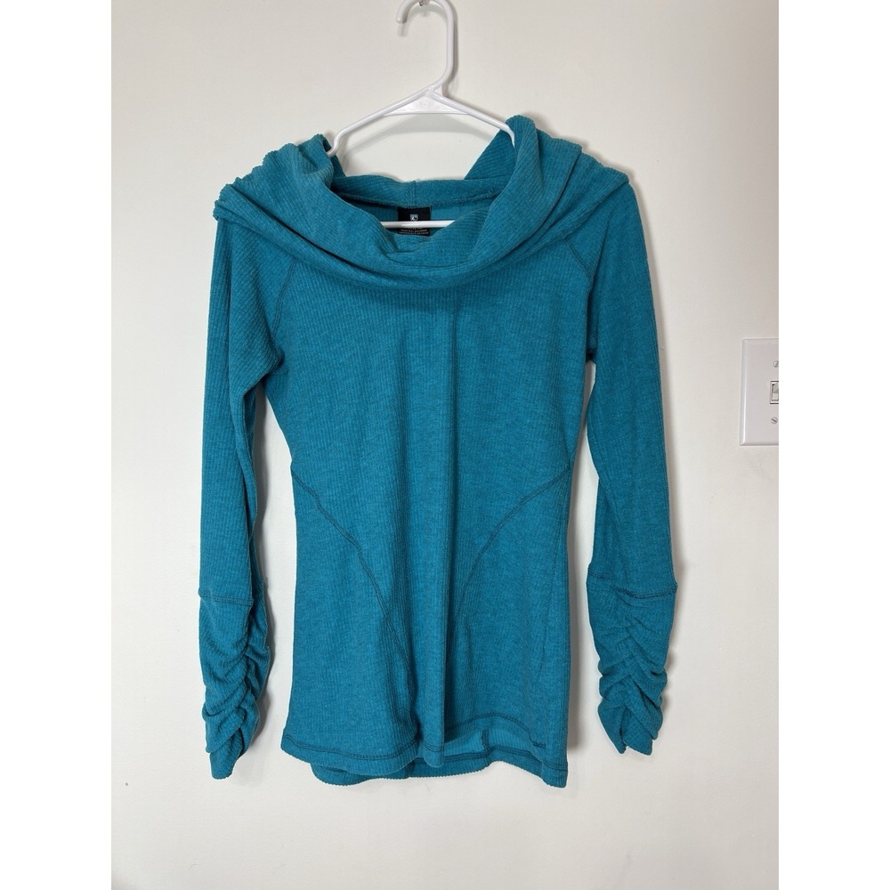Kuhl Kamryn Long Sleeve Hooded Top XS Outdoor Athleisure Casual Hiking Layer